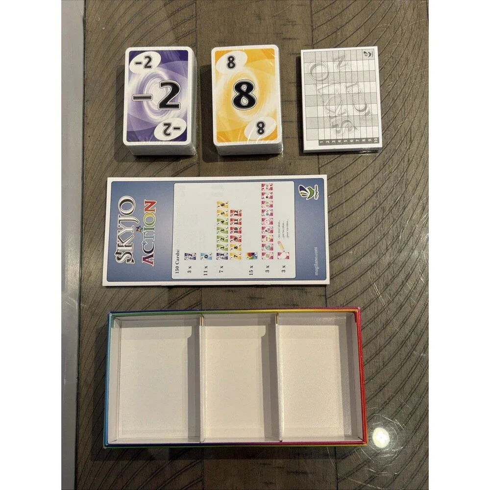 SKYJO ACTION by Magilano The Entertaining Card Game for Kids and Adults NEW